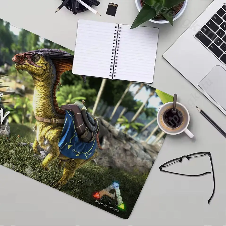 ARK Survival Evolved Mouse Pad Desk Pad Mouse Mat Game XXL 900x400 Mouse pad Anti-Slip Rubber Base Extended Keyboard Pad