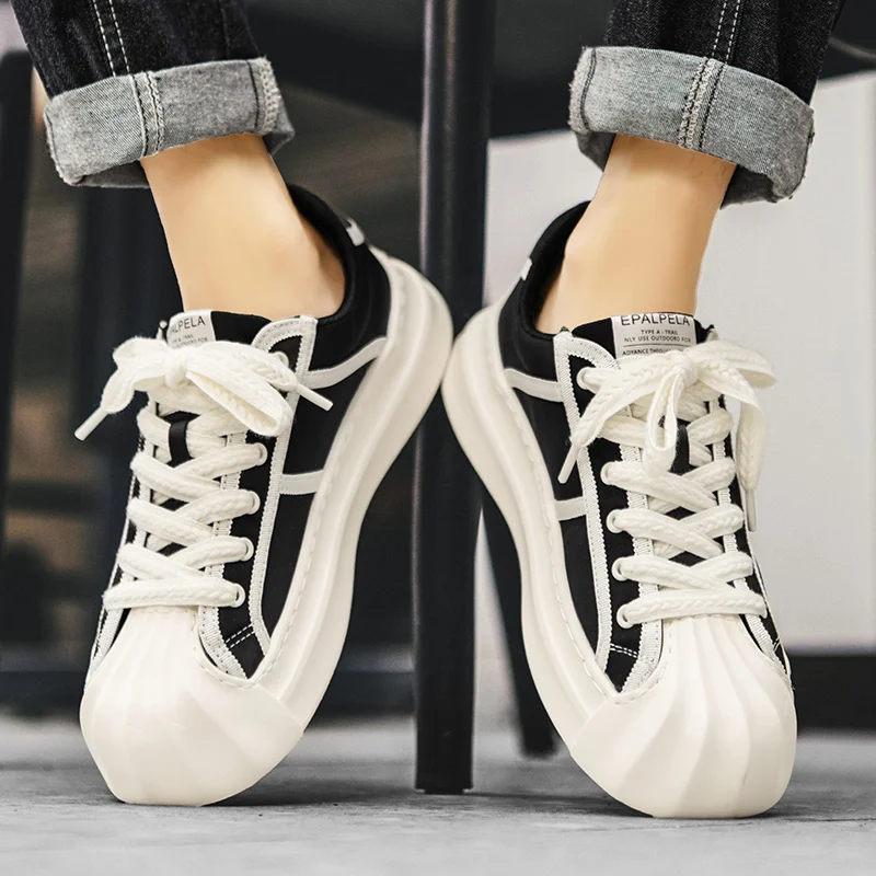 أحذية رياضية كاجوال للرجال قابلة للتنفس، أحذية سباق فاخرة للمدرب، أحذية بدون كعب أنيقة للرجال