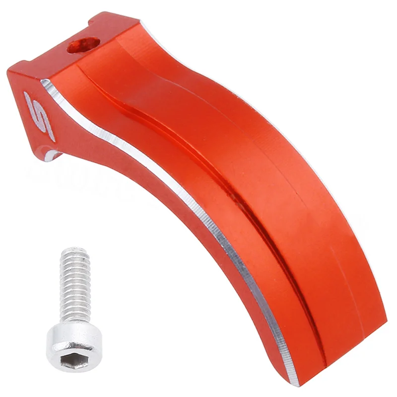 AS96-2X قضيب فرامل ذراع الزناد الخانق لـ Futaba 7PX 4PX 4PXR RC Car Transmitter B Radio RC Car، أحمر