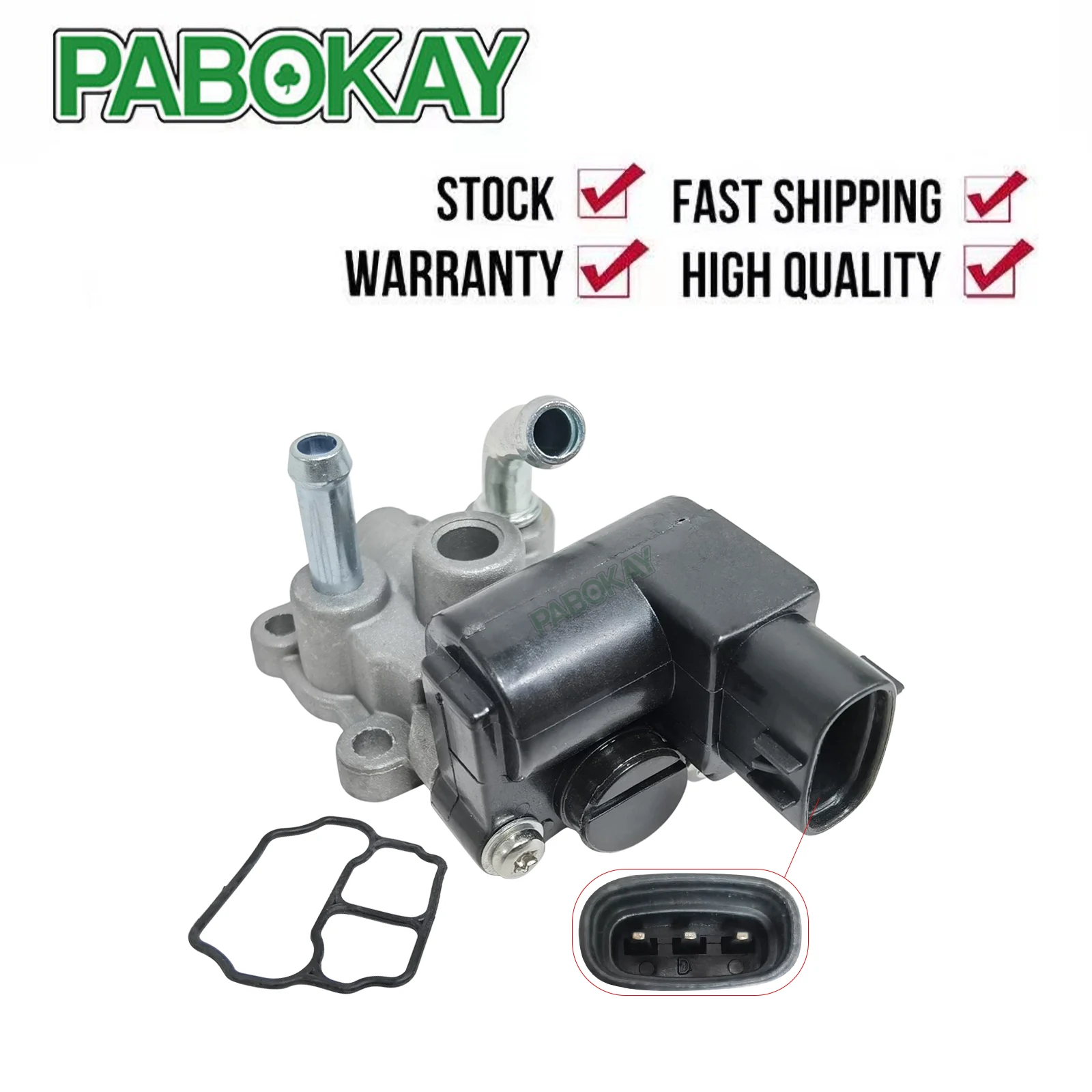 FOR TOYOTA DAIHATSU Cuore 6 VI 1.0  IDLE AIR CONTROL VALVE Motor IAC 136800-1250 22270-97201 2227097201 1368001250 0798005570