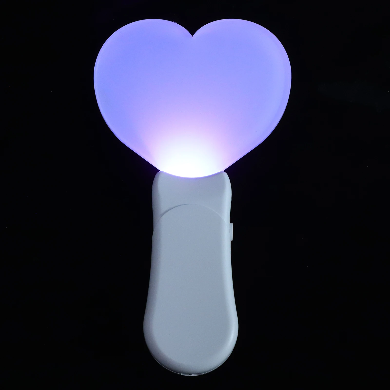 

Heart Shaped Acrylic Sheets Led Atmosphere Light Stick Heat Transfer Sublimation Cheering Wand Diy Printing Waving Stick