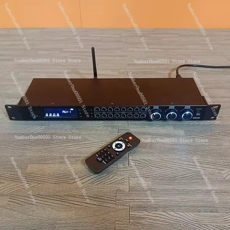 

Процессор эффектов для домашнего караоке KTV: ревербератор, микшер, Bluetooth, коаксиальный вход, защита от обратной связи, эффекты для микрофона