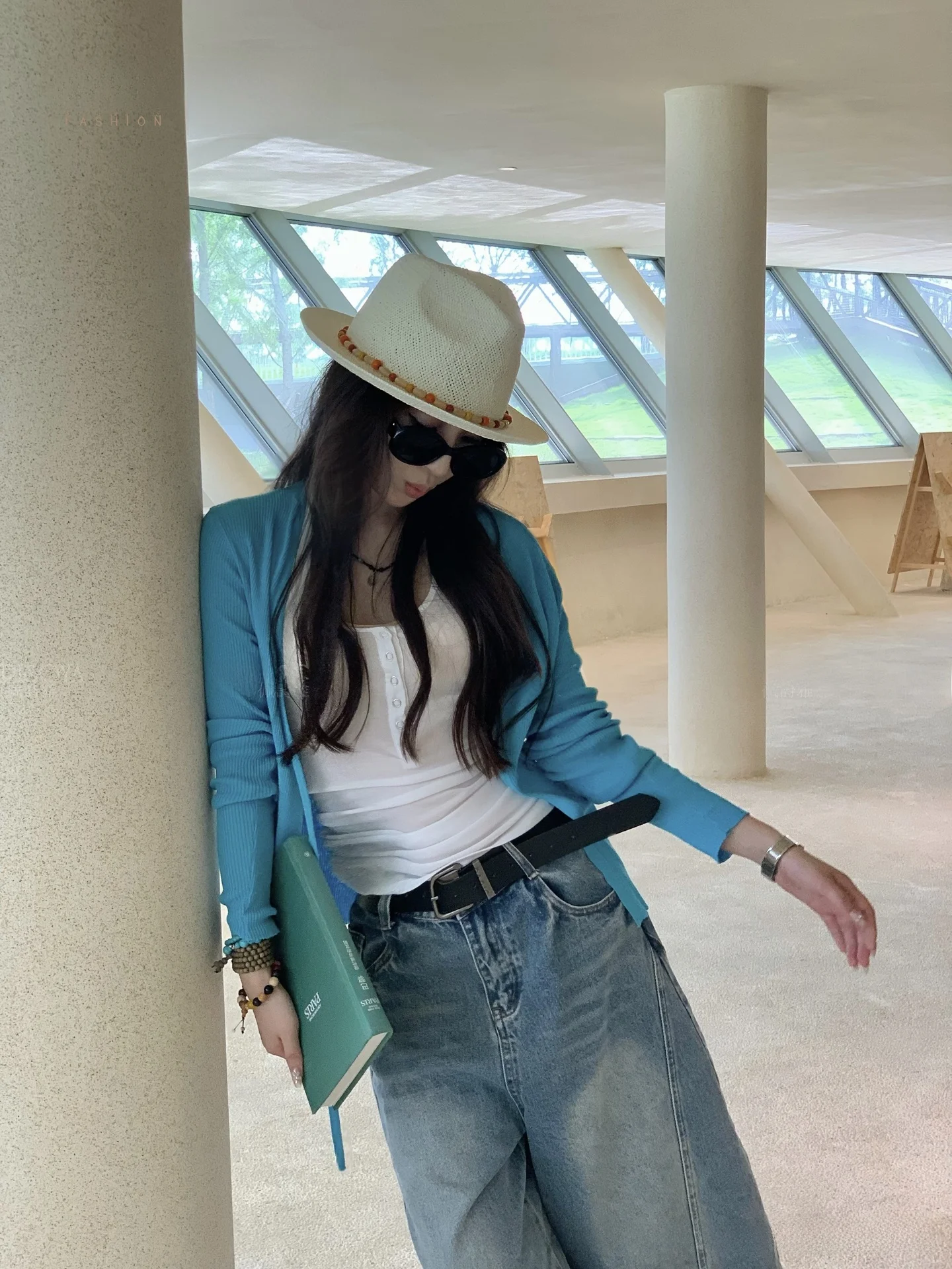 copisoya-casual-panama-straw-hat-breathable-summer-beach-holiday-hat-adjustable-wide-brim-hat-for-young-women