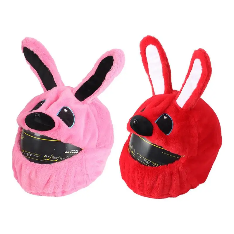 

Cute Motorcycle Hat Cover Cartoon Sleeve for Safety Head Gear Cover Unique And Stylish Motorcycle Helmet Accessories Full-Face