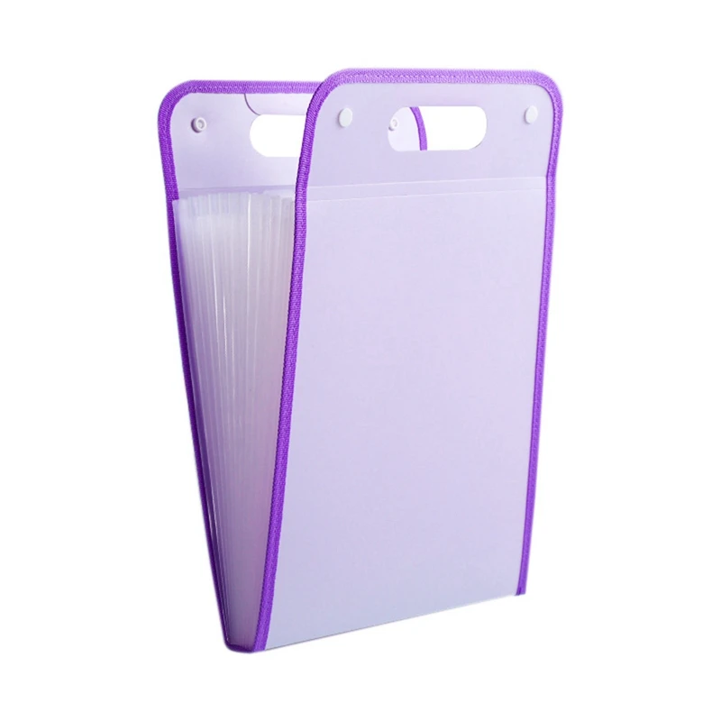 1 قطعة A4 سعة كبيرة المحمولة الجهاز حقيبة مجلد امتحان الطالب ورقة حقيبة التخزين 13 طبقات فاتورة ملف فرز المنظم حالة 4