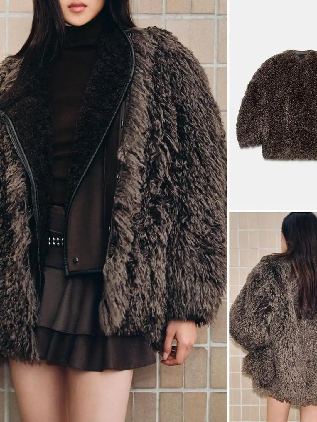 Vestibilità ampia Cappotto lungo in pelliccia artificiale Sve rotondo Ne Autunno Inverno Nuovo Sle Casual Comodo Jaet da donna Amichevole da viaggio