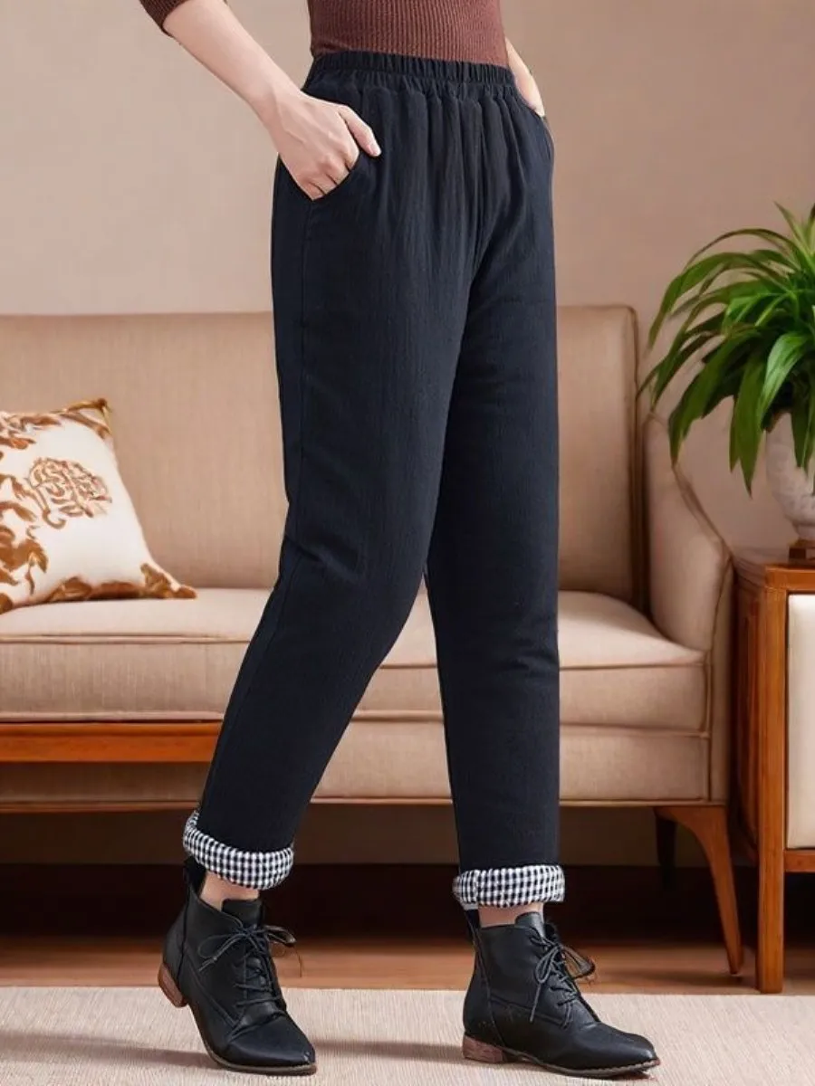 pantalones-acolchados-de-algodon-estilo-harlan-retro-para-mujer-con-parches-accesorio-de-moda-con-pin-para-el-cuello-por-y