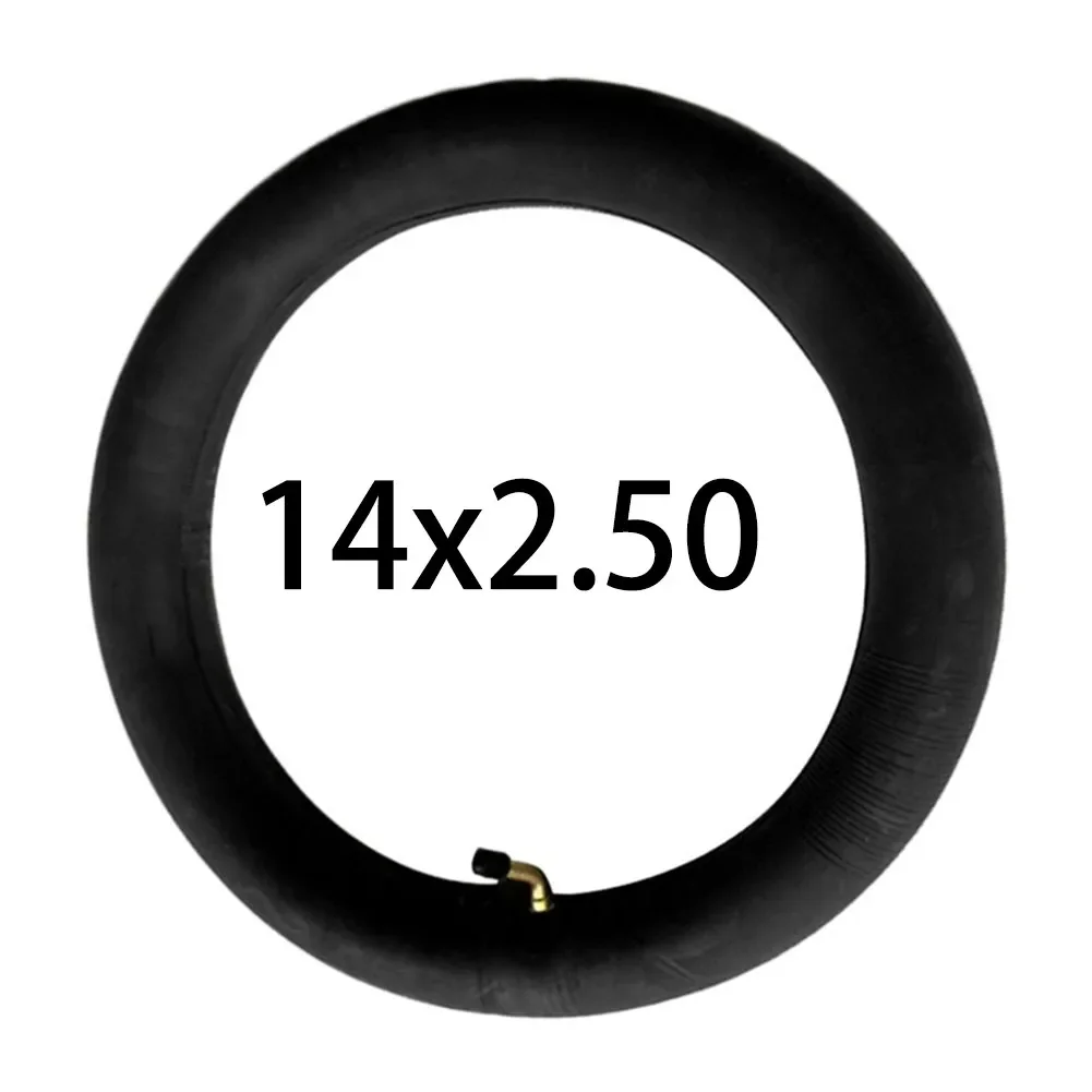 

14x2.125/2.50 Butyl Rubber Inner Tube With A Bent Valve Stem For Electric Bike High Quality E-bike Wheel Tire Ebike Accessories
