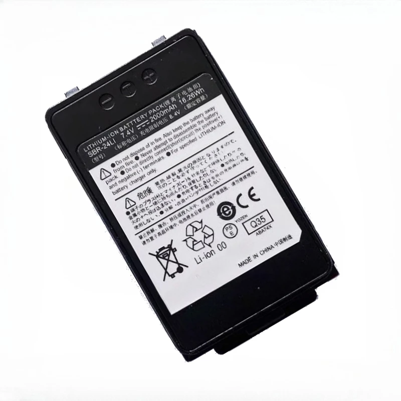 Nouvelle batterie SBR-24Li remplaçable de haute qualité 7.4V 2000mAh SBR-24Li pour YAESU FT-70D, pour YAESU FT-70DR, pour YAESU FT-70DS