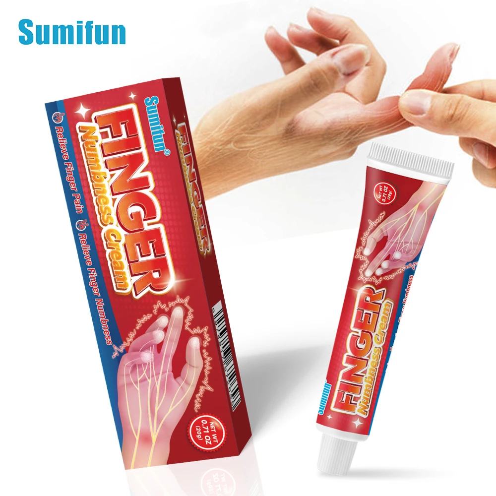 

20g Sumifun Finger Numb Cream Traditional Chinese Medicine Nursing Muscles And Bones Treat Numbness In Extremities Care Ointment