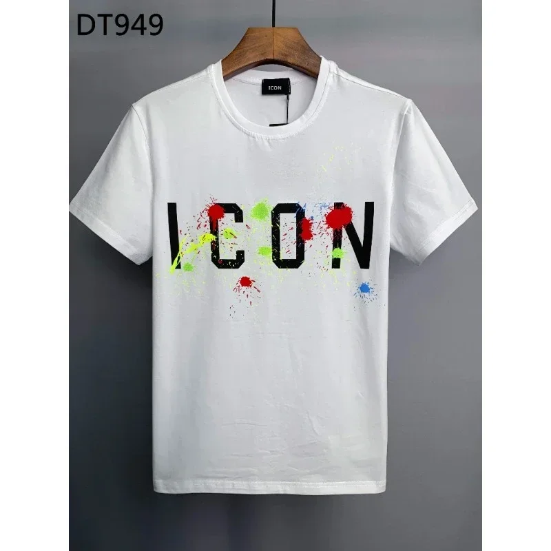 Hip Hop Business 2024 Men DSQ2 Fashion Casual T-shirts Tops Clothes ICON Male Clothes M-XXXL