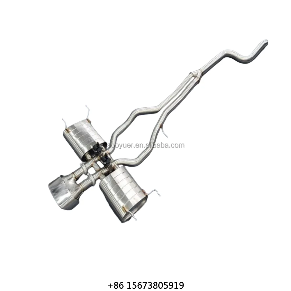 

Tuning Catback Exhaust for F-TYPE 2.0T Stainless Steel Exhaust Muffler Pipe with Exhaust SystemCustomed