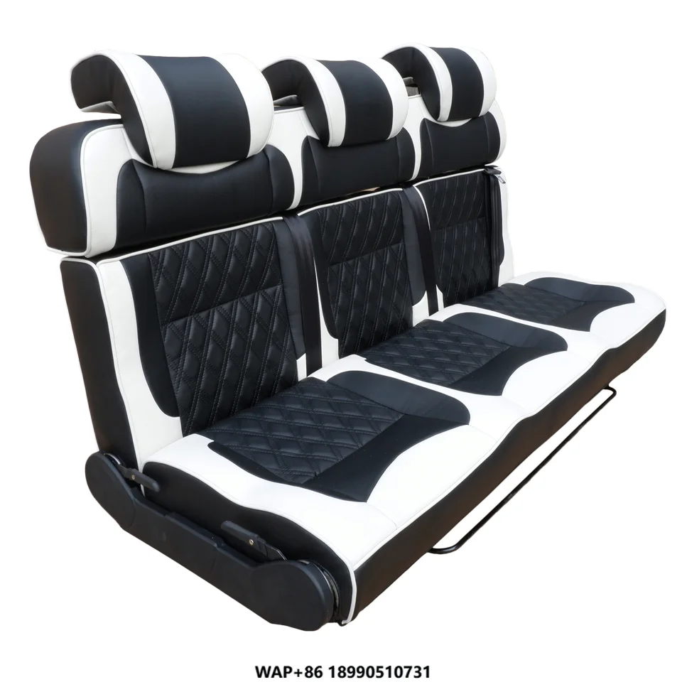 AutoLiuMa المهنية متعددة الوظائف تعديل الجلود مقعد السيارة السرير مخصص MPV المنازل المتنقلة فان العبور شاحنة التخييم مقعد السرير