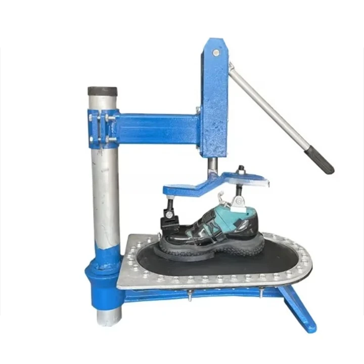Manual Shoe Sole Pressing Machine Small Workshop Shoes Sole Attaching Press Machine for Shoe Repair and Making