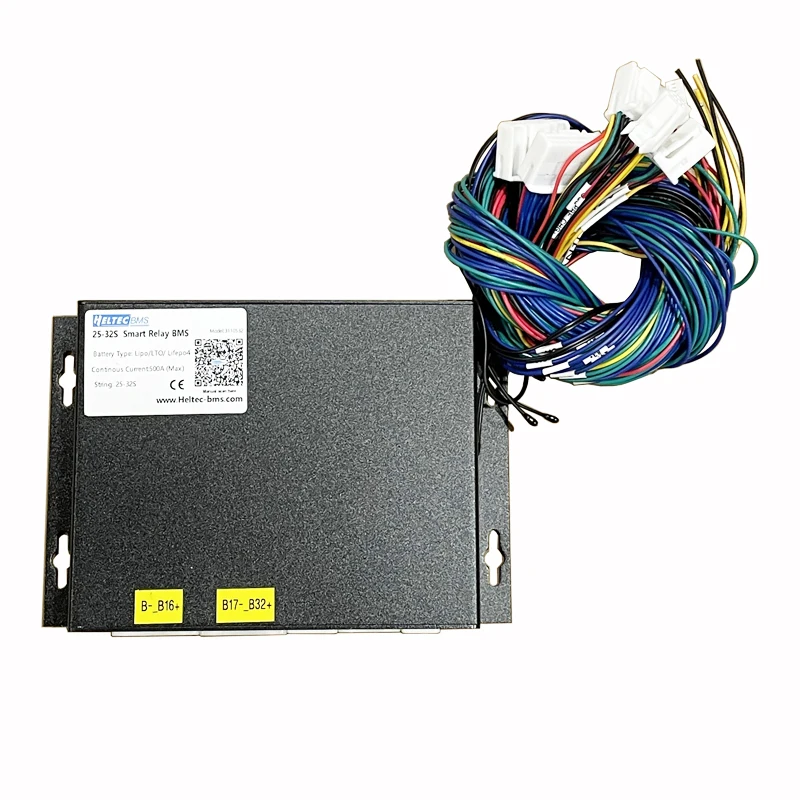 Heltec 96V Relay BMS 200A 500A Lifepo4 Lithium Lipo LTO Battery App with RS485 CAN for Large Vehicle Starting Power/RV