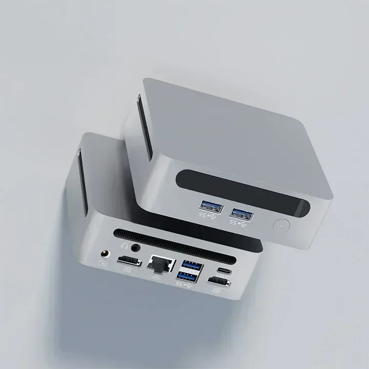 كمبيوتر SZBOX مع ويندوز 11 ، 58 AMD Ryzen 7 Mini H ، 5825U ، 7 4700U ، DDR4 ، me Mhz ، Nvme ، SSD ، WiFi6 ، BT5.2 ، كمبيوتر صغير