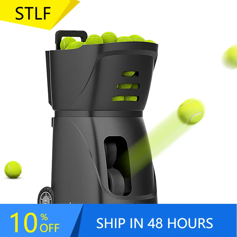 

STLF2025 Bestseller Tennis Ball Machine 100 Balls APP Remote Automatic Serving for Easy Skill Improvement Tennis Ball Making