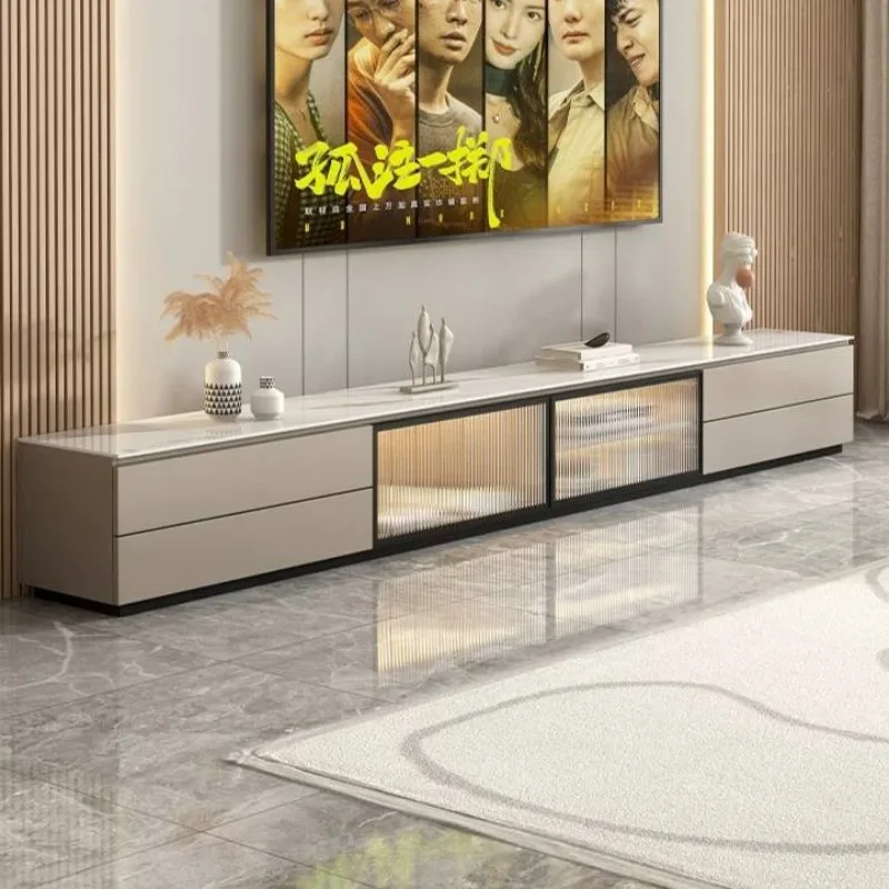 Nordic Narrow Design Tv Cabinet Storage Classic Glass 160cm Living Room Tv Stands Drawer Modern Mueble Televisor Furniture Home