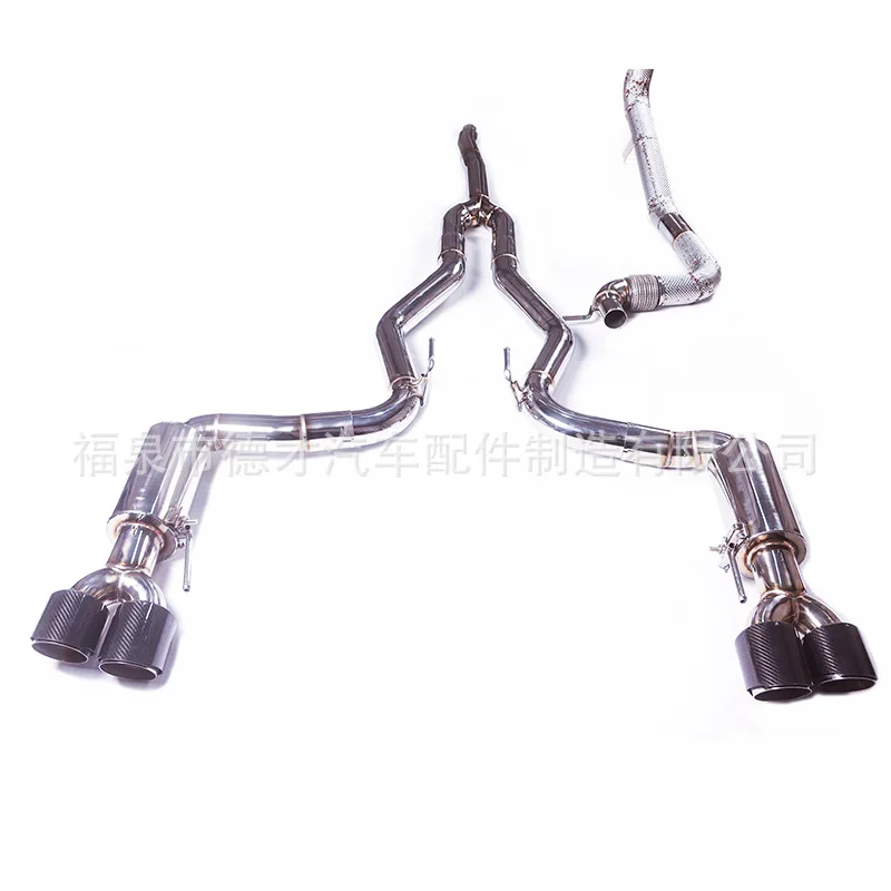 

Suitable for Ford Mustang EcoBoost 14UP 2.3T changed to GFC mid-tail exhaust pipe modified sports car sound wave