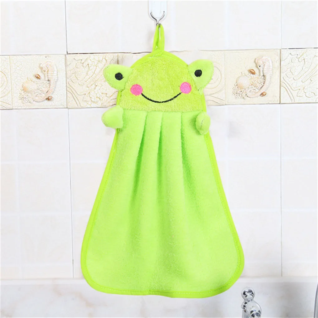 Washroom Toilet Lavatory Hand Face Towel Kitchen Soft Wall Hanging Towels Dishcloths Washcloth Accessories  Type 3