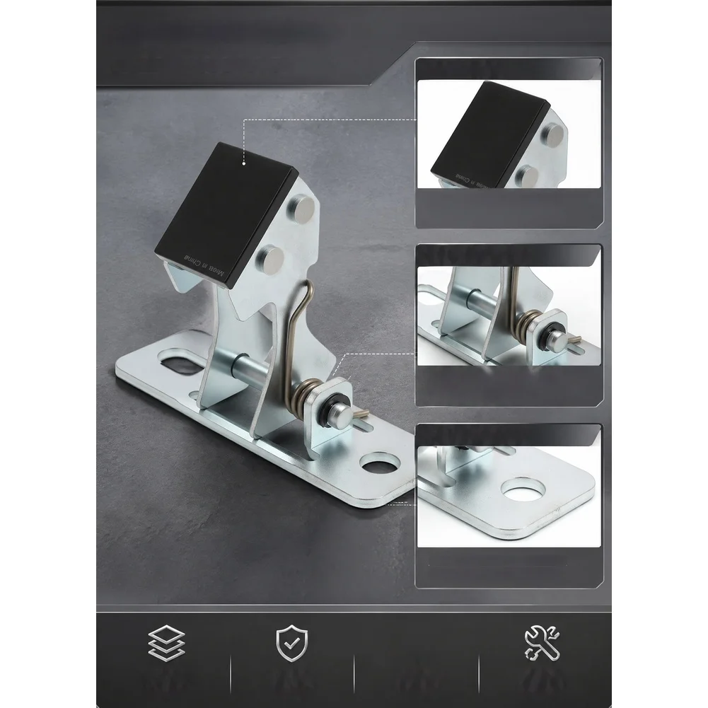 DK605 Carbon Steel Latch Lock with High-Tension Spring for Consistent Rebound Force in For Industrial Applications