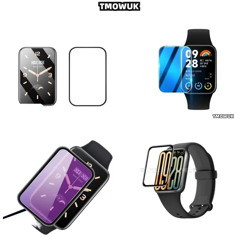 For Xiaomi Band 4 5 6 7 8 9 10 Pro, Easy-Clean PMMA Screen Protector, Simple Maintenance Required