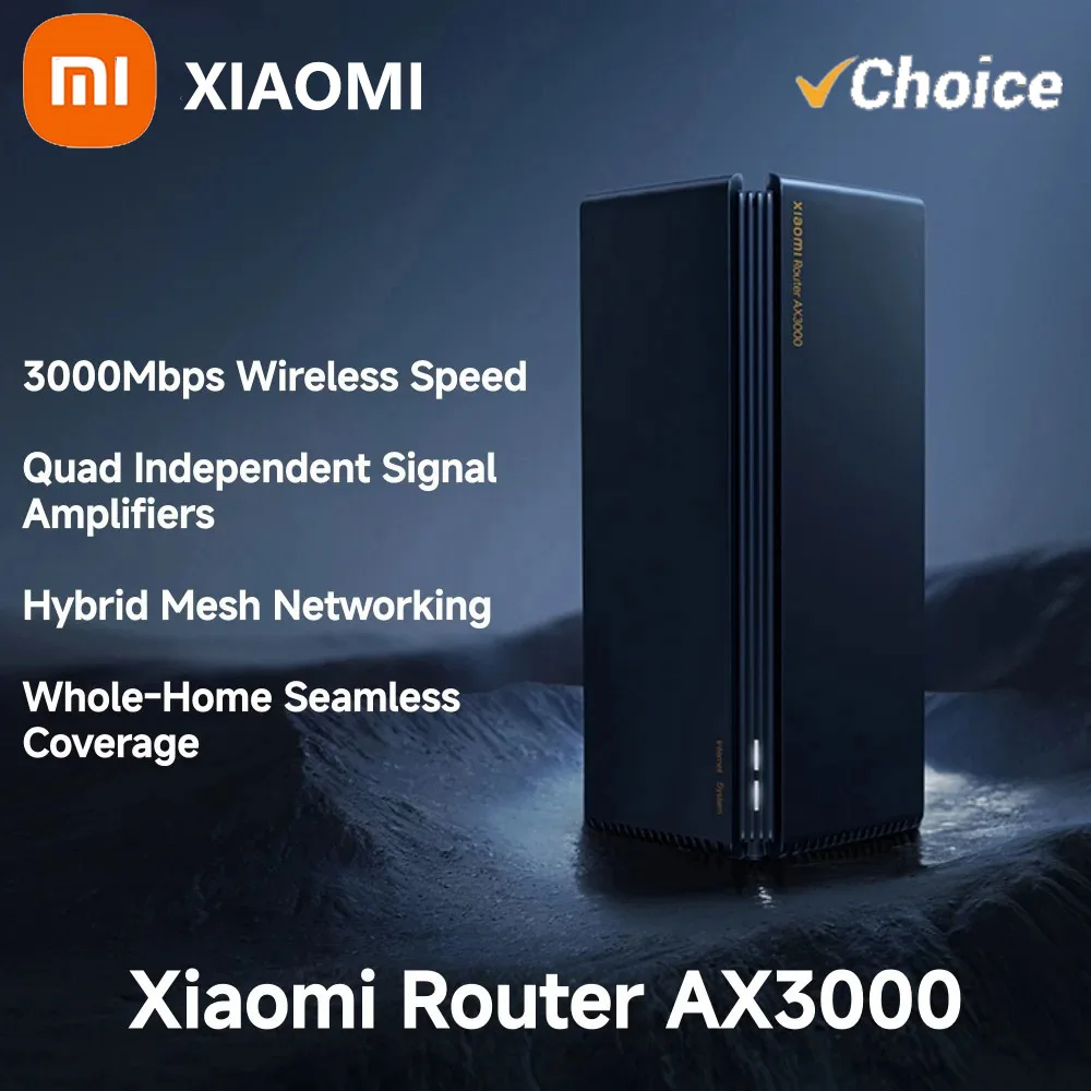 NEW Original Xiaomi Wifi Router AX3000 Repeater Extend Gigabit Amplifier Signal Booster WIFI 6 Nord Vpn Super Mesh 5GHz CN