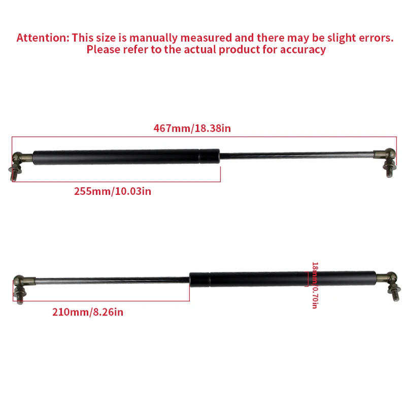 

2 шт. для Toyota Land Cruiser Prado 120 J120 2002-2009: Амортизаторы капота, газовые упоры, передние стойки, аксессуары для стайлинга автомобиля