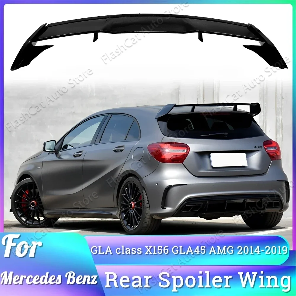 For Mercedes Benz GLA Class X156 2014 2015 2016 2017 2018 2019 Hatchback Spoiler GLA200 GLA220 GLA250 GLA260 GLA45 AMG Roof Wing