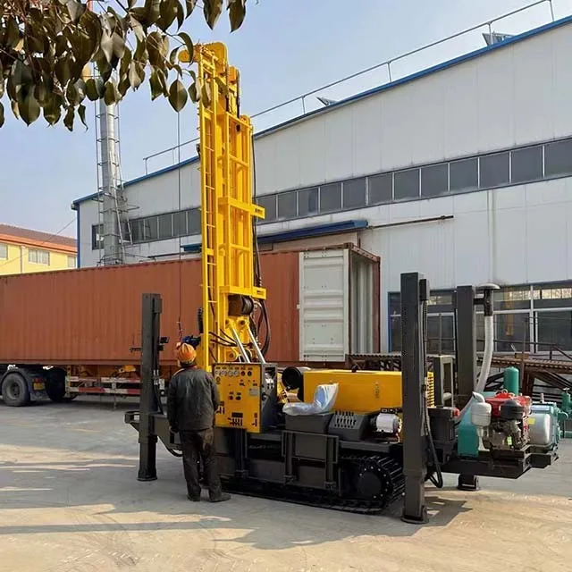 200m Depth Factory Price Crawler Water Well Drilling Rig China for Sale Borehole Water Pumping Machine