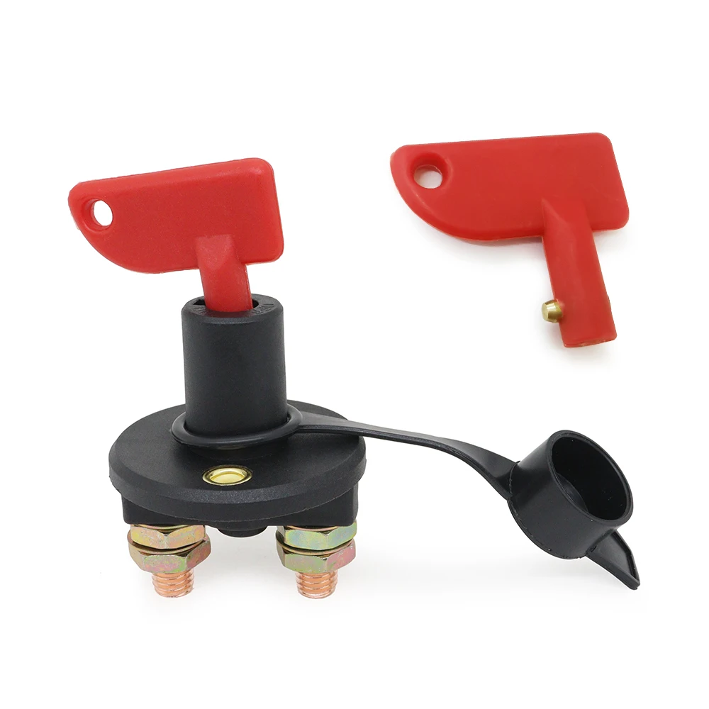 12V/24V Universal Automobile Car Truck Boat Battery Isolator Disconnect Cut Off Power Kill Switch Waterproof Switch