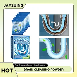 Drain Cleaning Powder Eliminate Stubborn Clogs Kitchen Sewer Power Pipes Channel Remover Prevent Blockage Pipe Dredging Agent