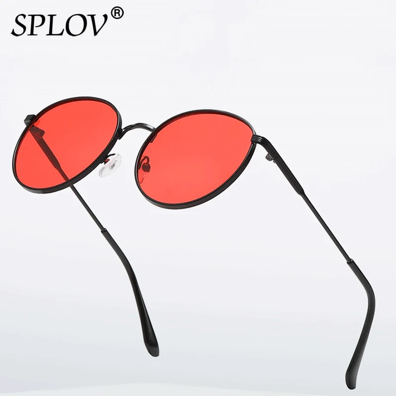 

Retro Round Punk Sunglasses Men Women Vintage Style Metal Frame Colorful Lens Sun Glasses Fashion Eyewear Gafas sol mujer UV400