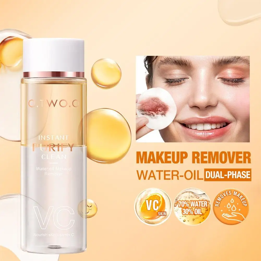 100ml VC Makeup Remover Essence Rotating Blackhead Gentle Pores Plant Removal Makeup Deep Cleansing Essence Remover Cleanse S3J4