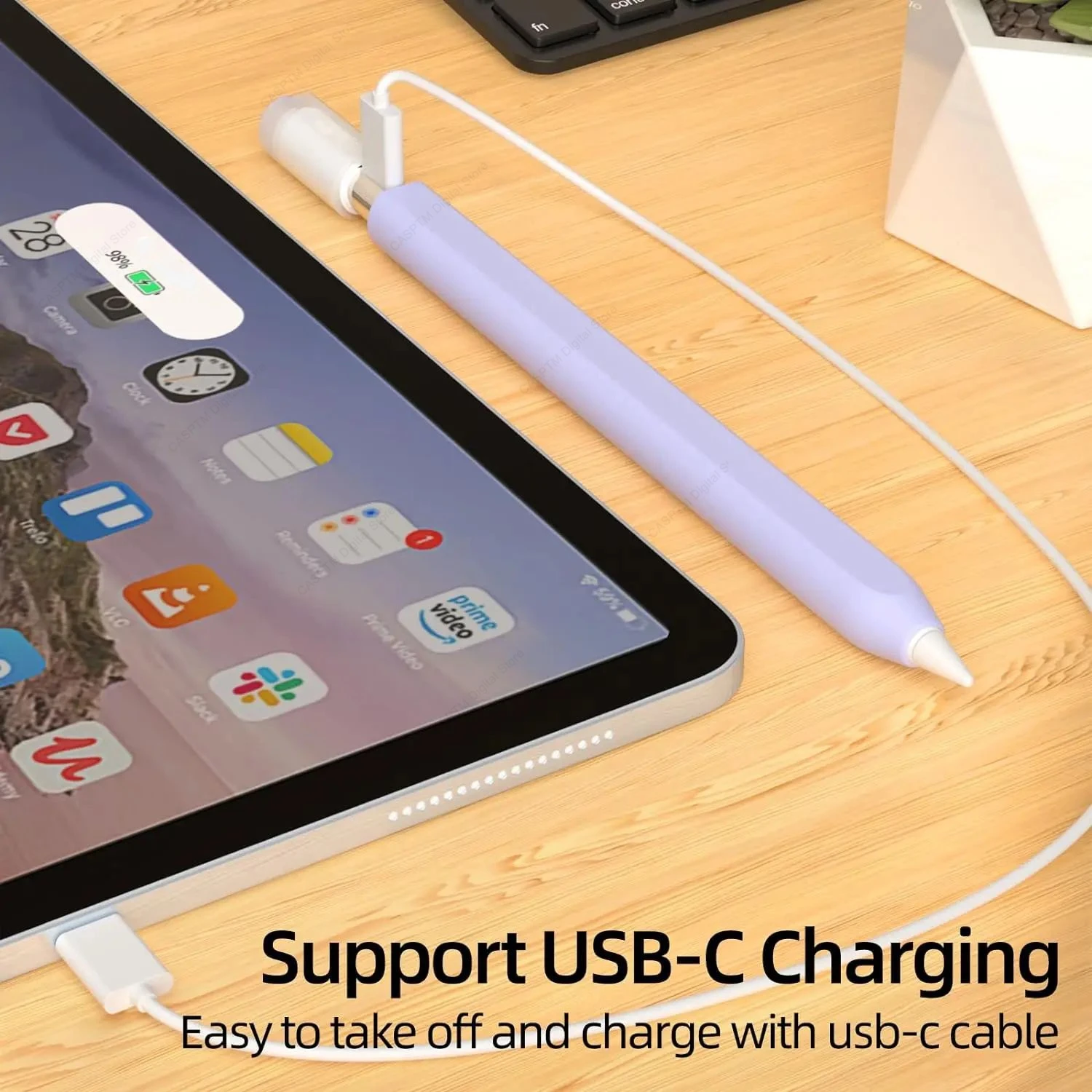 غطاء قلم كمبيوتر لوحي فاخر ، حافظات قلم رصاص أبل ، كم واقي ، USB C ، 3rd ، 3 ، 3 ، 49