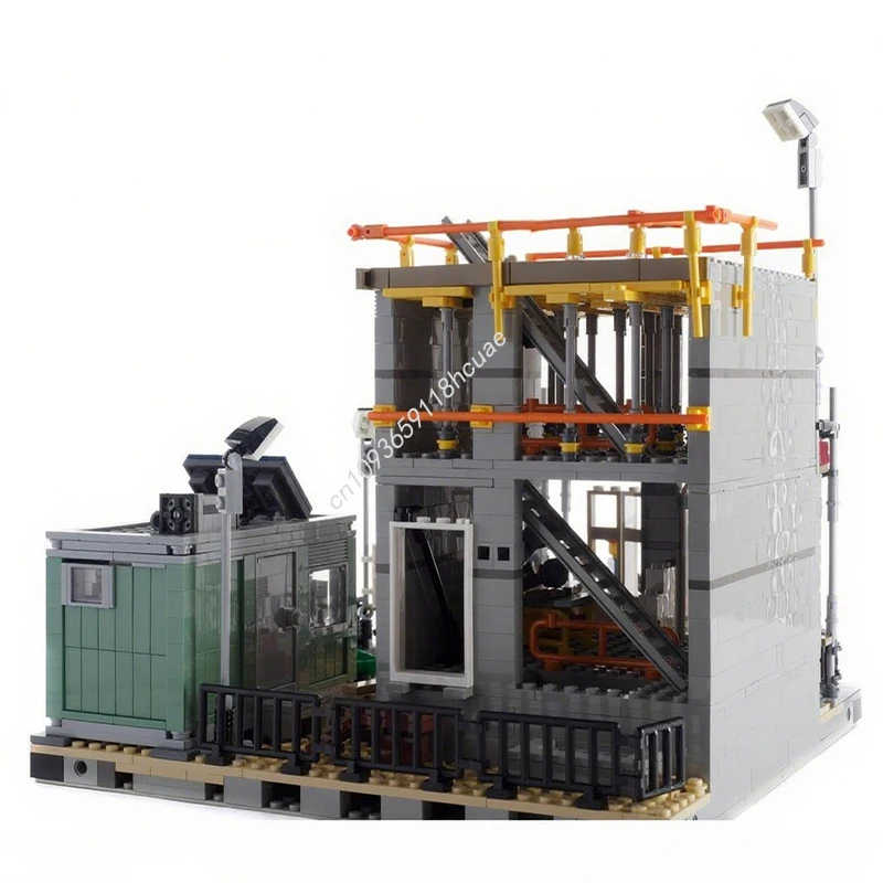 1637 elementów MOC Model budynku modułowego Klocki Zabawki dla dzieci Klocki edukacyjne Architektura kreatywna Prezenty świąteczne