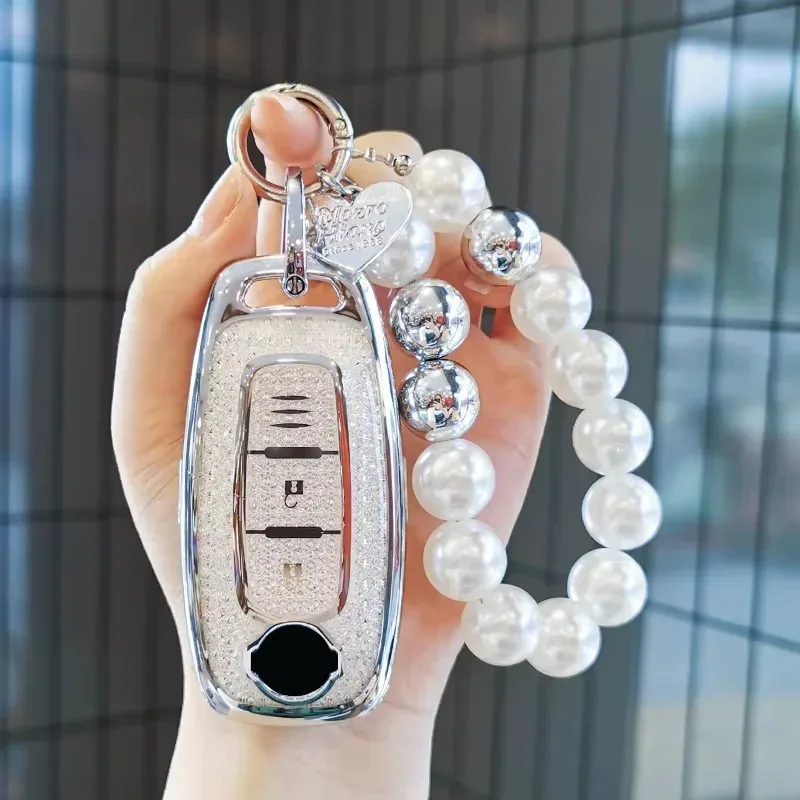 

Suitable for Nissan Teana keycase Sylphy Ariya X-Trail Kicks keycover keyshell keychain 22 and 23 buckle cases women