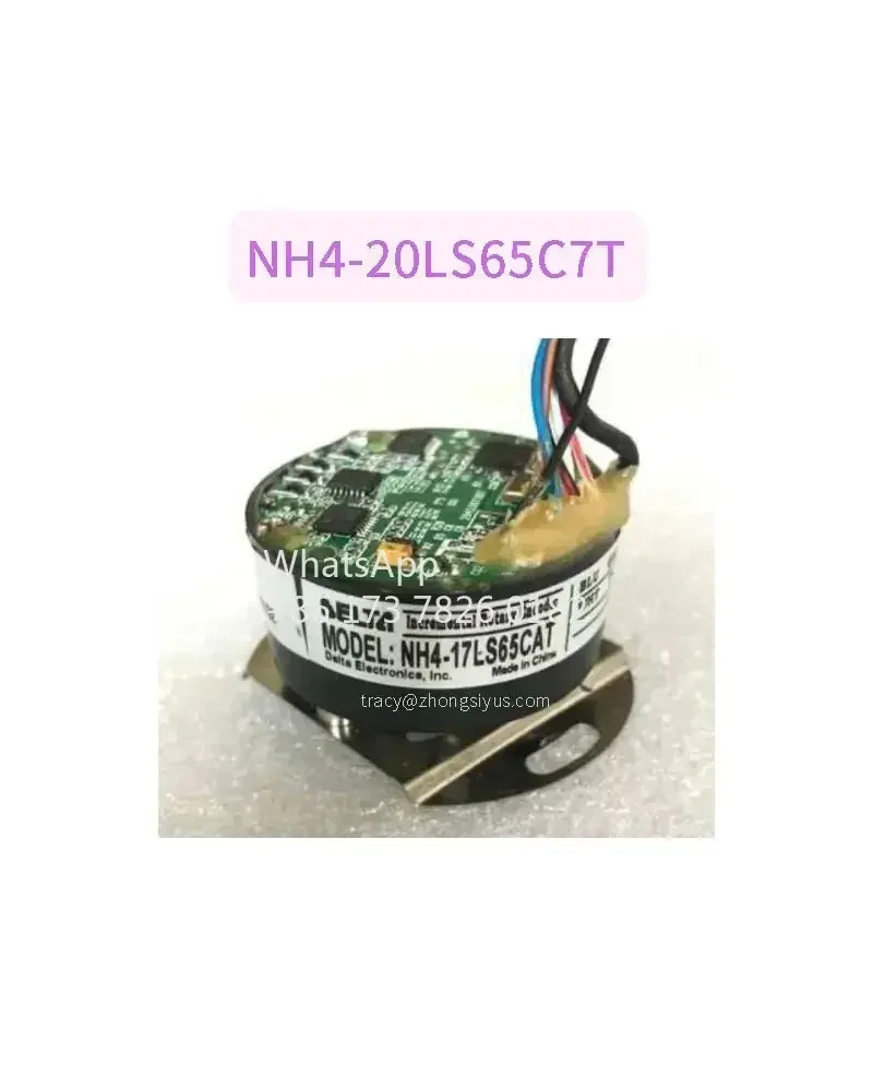 NH4-20LS65C7T second-hand servo motor encoder, in stock, tested ok， function normally