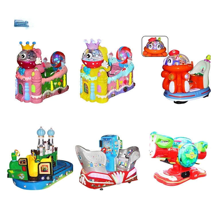 Shopping Mall Small Children Electric Swing Car Game Machine Coin Operated Games Kiddie Ride