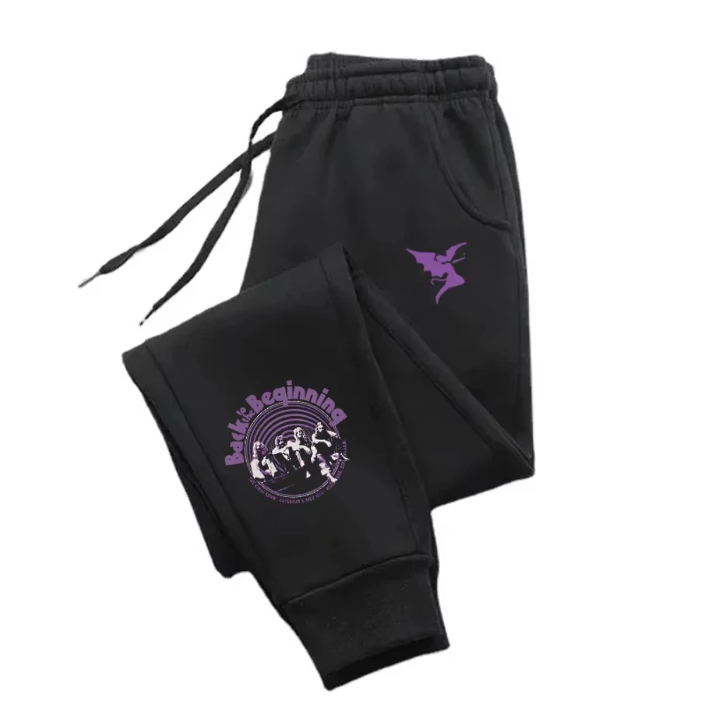 Pantalones Black Sabbath y Ozzy Osbourne, ropa de calle Harajuku, pantalones de chándal para correr para hombre y mujer, pantalones deportivos para correr con estampado
