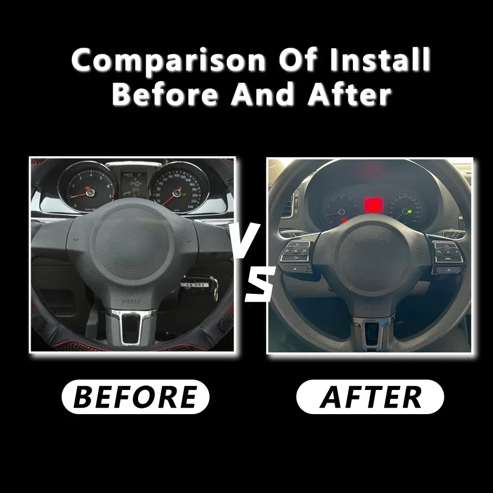 سيارة متعددة الوظائف عجلة القيادة مجموعة التحكم التبديل لشركة فولكس فاجن جولف 6 MK5 جيتا MK6 بولو 6R 9N توران بورا ساجيتار سانتانا