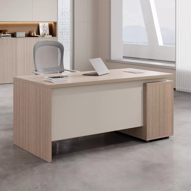 

Офисный стол и стул для одного человека, простые компьютерные столы 1.2, 1.4, 1.6 м, L-образные офисные столы и рабочие станции, столы для персонала.