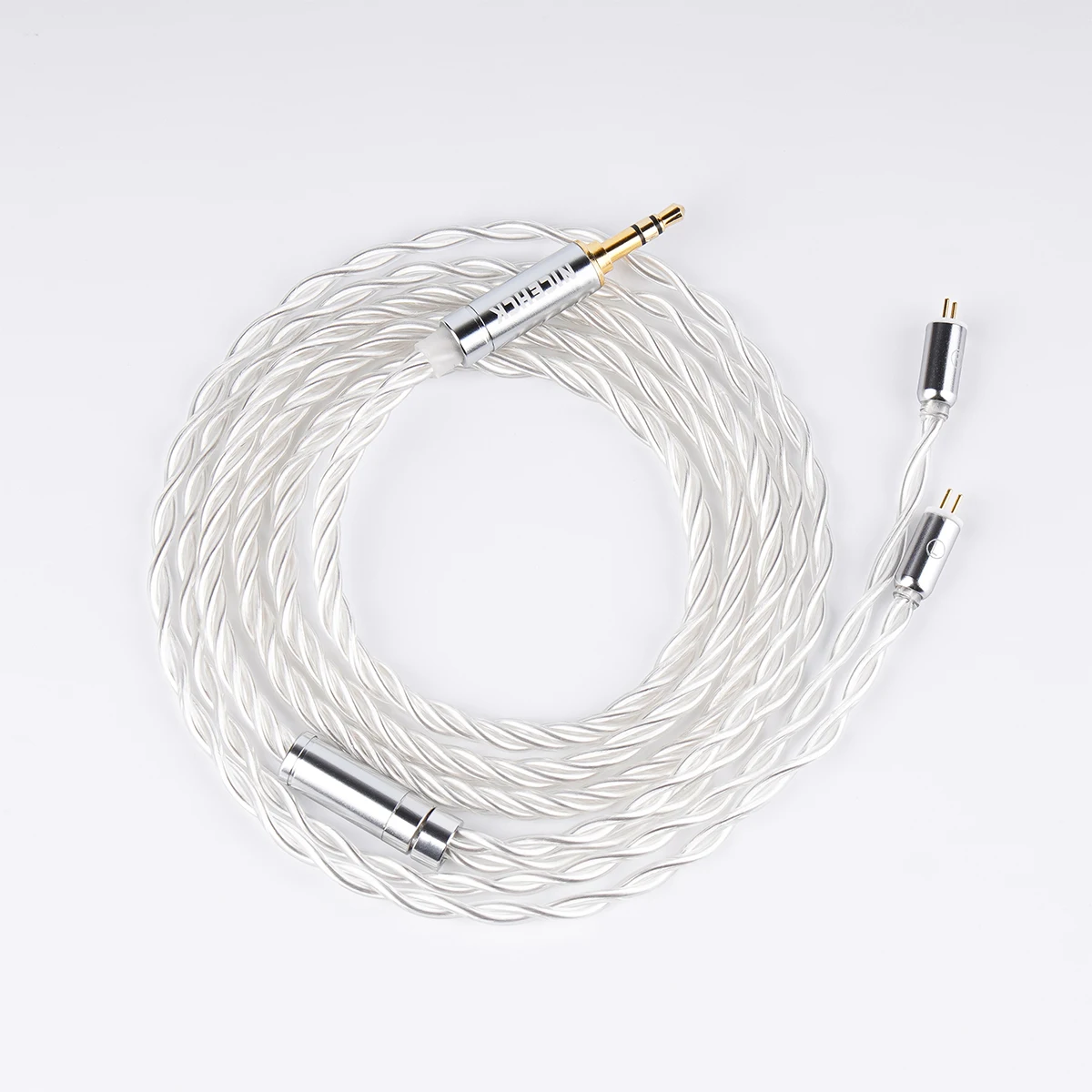 NiceHCK sHeart HiFi Audio Earphone Cable 4N OFC+4N Silver-plated OFC Mixed Wire 0.78 2Pin for IEM YDX F1 Pro NX7MK4 Nova KATO