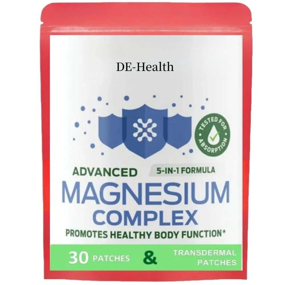 Magnesium Complex Transdermal Patches-30 Patches One Month Supply