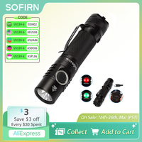 Sofirn SC31 Pro 6500K SST40 2000LM Anduril 2.0 Powerful 18650 Flashlight  5V/2A Portable Rechargeable LED Lantern USB C Torch