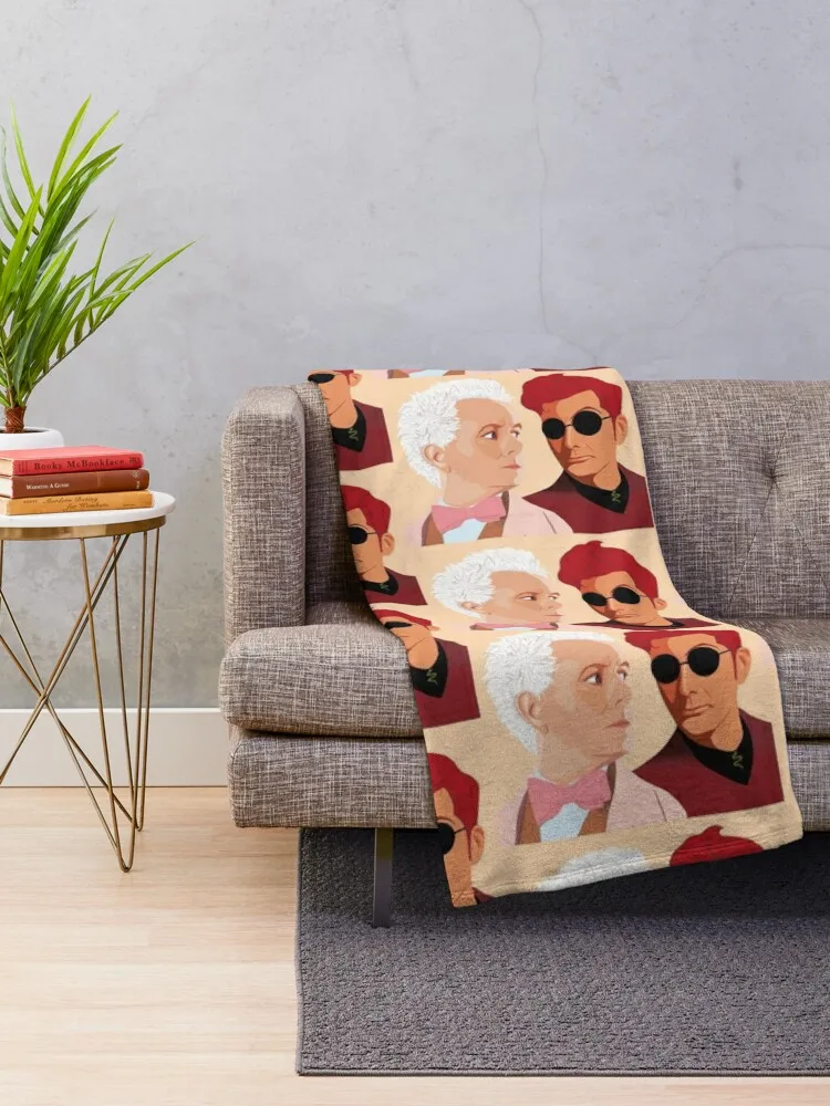 Soul Mates Throw Blanket Sofa funny gift Blankets