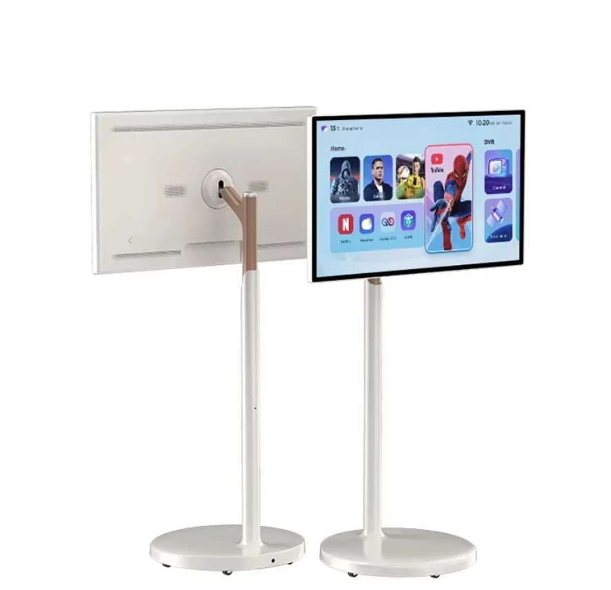 Para alta definição 21,5 24 27 32 polegadas inteligente sem fio, TV, LCD móvel sensível ao toque