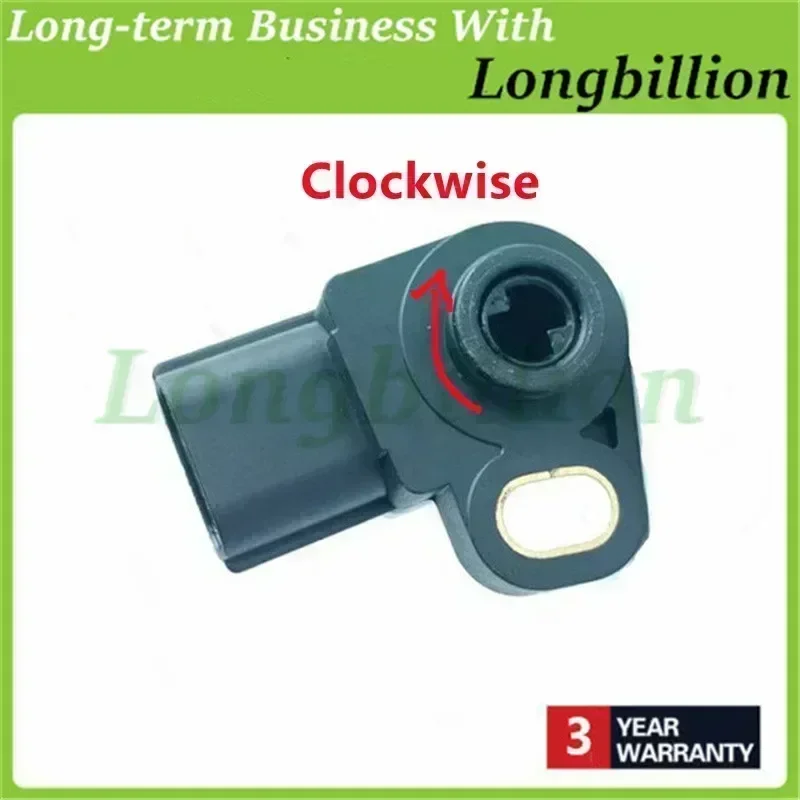 เซ็นเซอร์ตำแหน่งลิ้นปีกผีเสื้อ (TPS) ใหม่ สำหรับ CFmoto CF150 CF150-3 150NK 250NK  1614-863-0000 1614-863 1614-863-0300D หมุนตามเข็มนาฬิกา