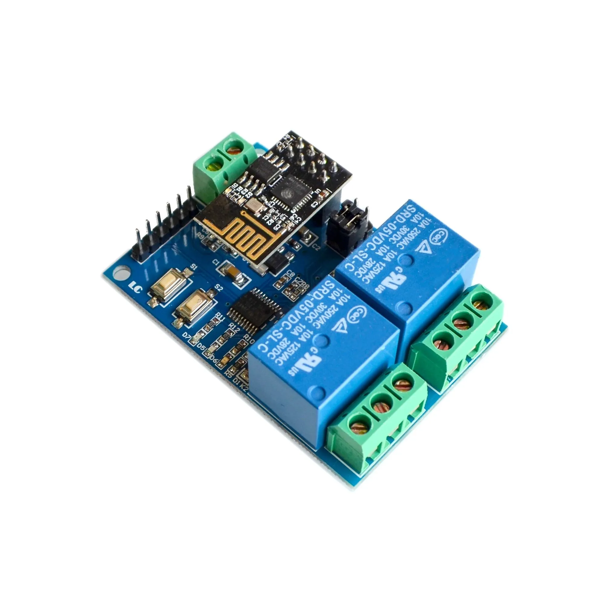 5V ESP8266 ESP-01 2 WiFi реле канала модуль 2-канальный релейный модуль для IOT умный дом