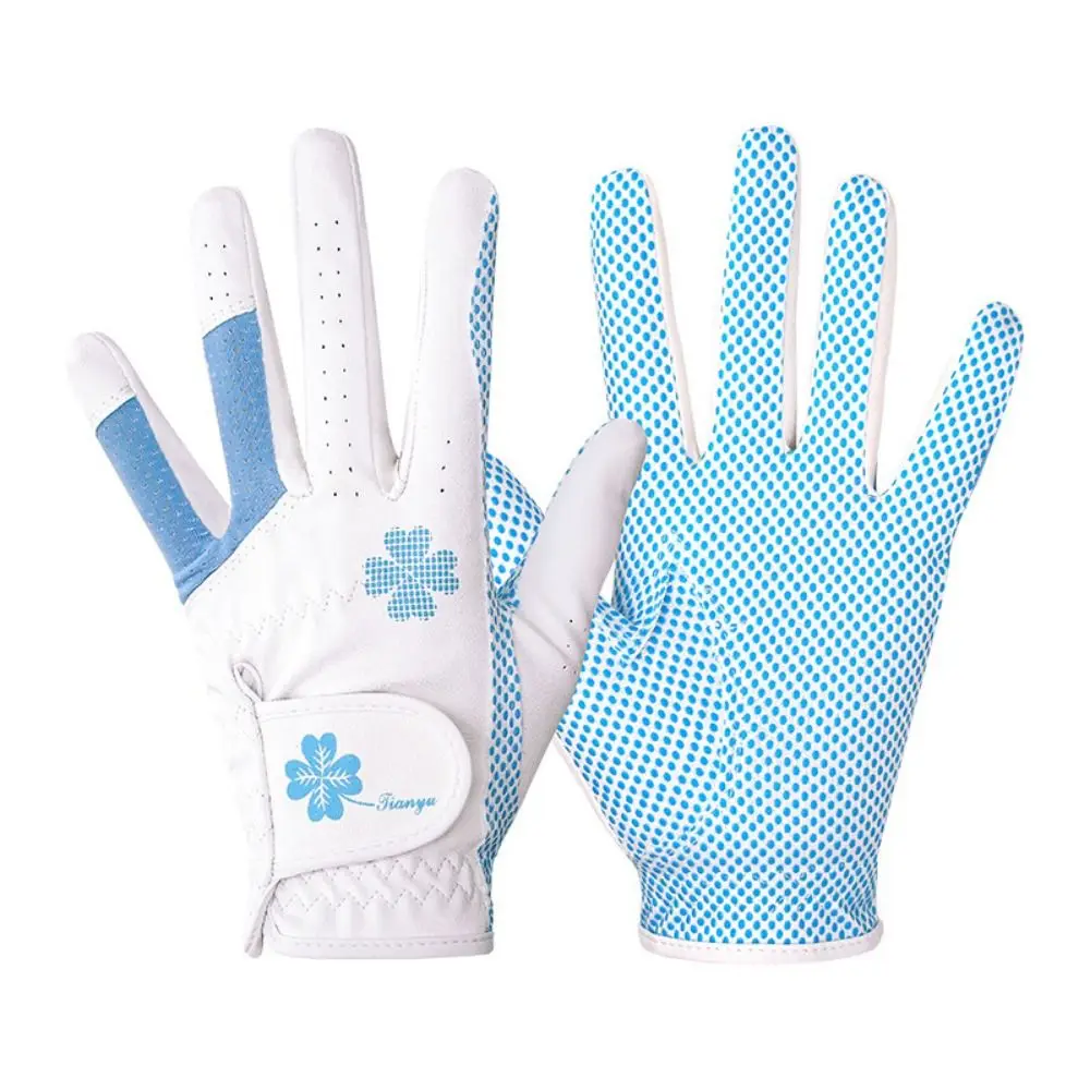 

for Golf Lovers Breathable Women's Golf Gloves Comfort Non-slip Sport Gloves Soft Elastic Full Finger Golf Gloves Outdoor Sports